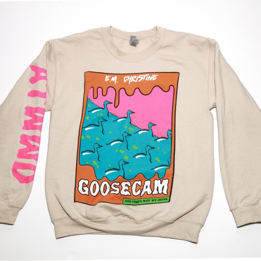 And that’s why we drink RL stine tribute sweatshirt size S